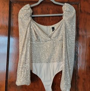 Winsor Store Sequence Thong Bodysuit
